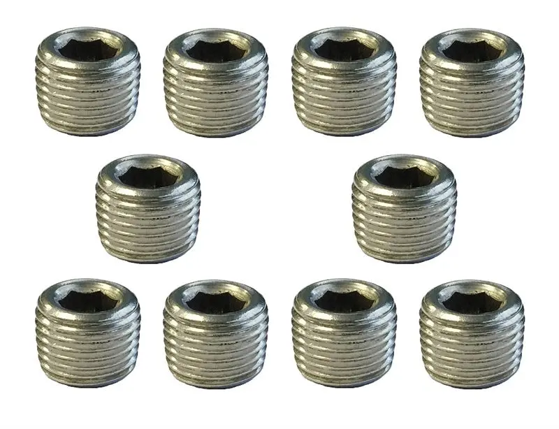 Torque Solution Stainless Steel 1/8 In Npt Plug: Universal 10 Pack - Ts-Npt-18.10 1