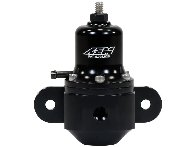 Aem High Cap Universal Adjustable Fuel Pressure Regulator - 25-305Bk 1