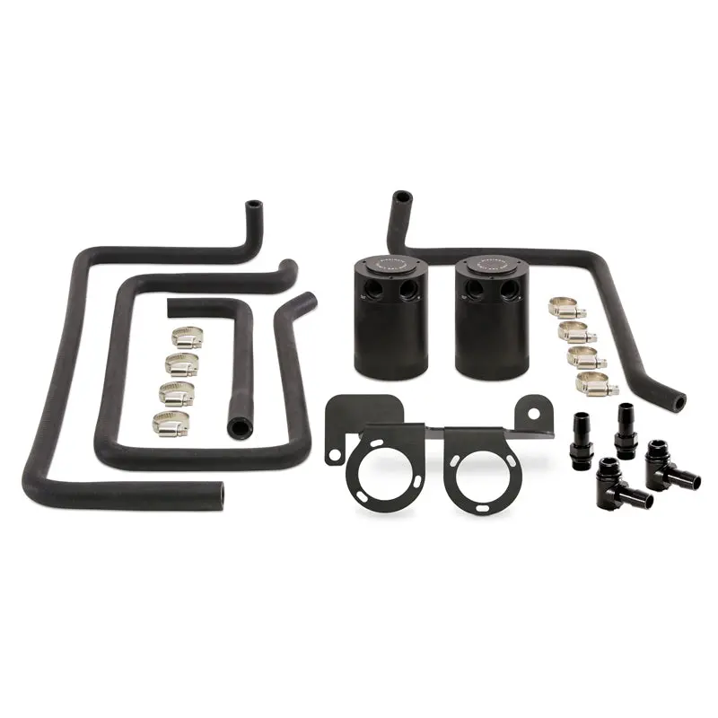 Mishimoto 07-13 Infiniti G37 Baffled Oil Catch Can Kit - Mmbcc-G37-08Pbe 1