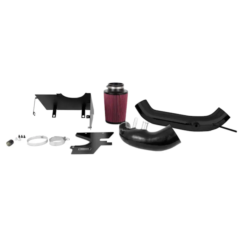 Mishimoto 2015 Ford Mustang Ecoboost Performance Intake - Wrinkle Black - Mmai-Mus4-15Wbk 1