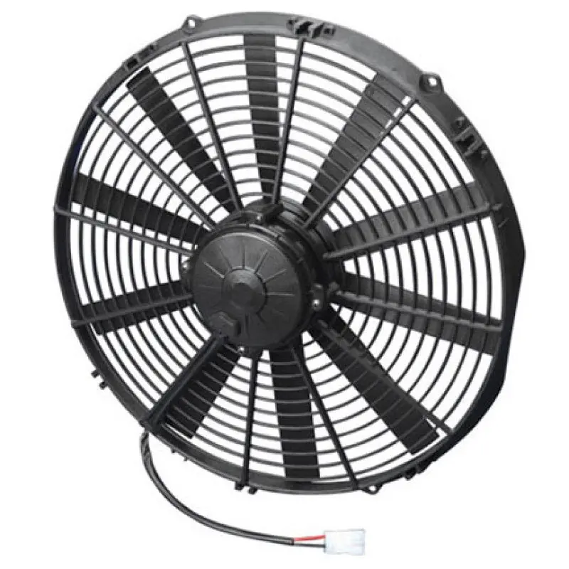 Spal 16.00" Inch Electric Fan Puller Style High Performance 1918 Cfm 10 Straight Style Blades - 30102120 1