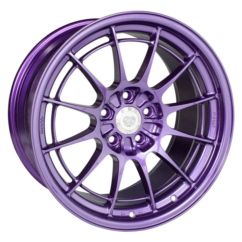 Enkei Nt03+M 18X9.5 5X114.3 40Mm Offset 72.6Mm Bore Purple Wheel - 3658956540Pr 1