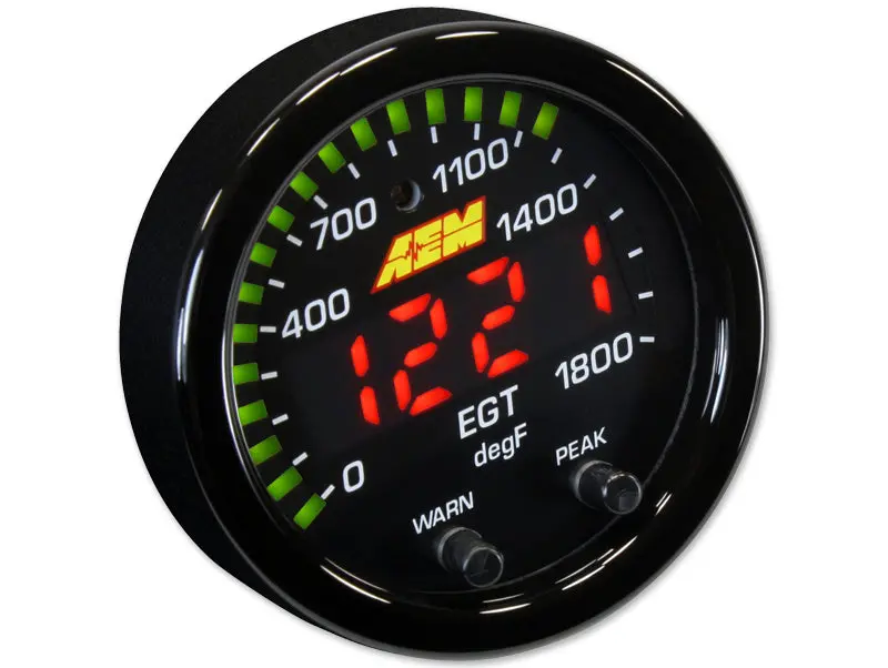 Aem X-Series Egt Gauge 0~1800F / 0~1000C Display Gauge - 30-0305 1