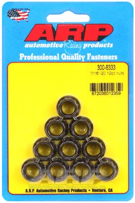 Arp Nut, Replacement For Head Stud Kit On B18c, K20a - 10Pack - 300-8333 1
