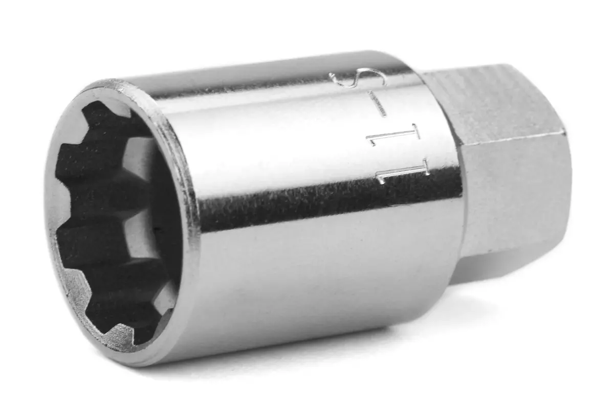 Project Kics Replacement Lug Nut Lock Key For R26 / R40 / Iconix M12 / Rays 17 Hex Lug Nuts 1