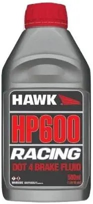Hawk Performance Hp600 Race Dot 4 Brake Fluid - 500Ml - Hp600 1
