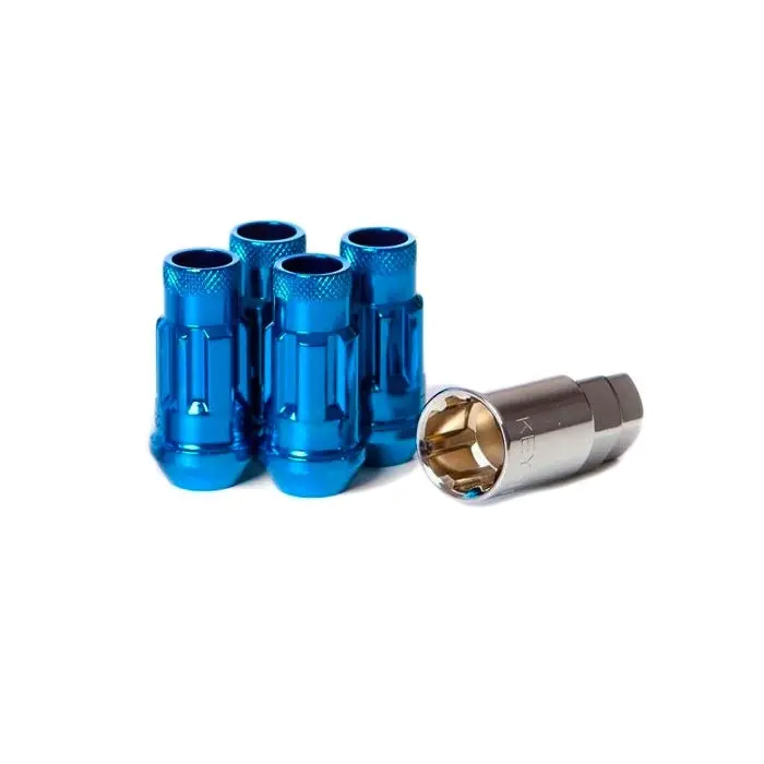 Muteki Sr48 Lug Nuts Lock Set Open End - Blue 1
