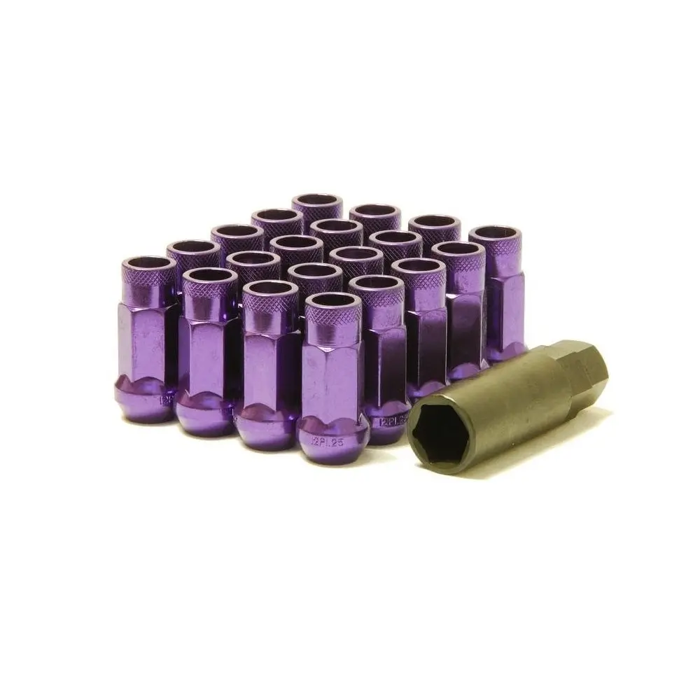 Muteki Sr48 Lug Nuts Open End - Purple 1
