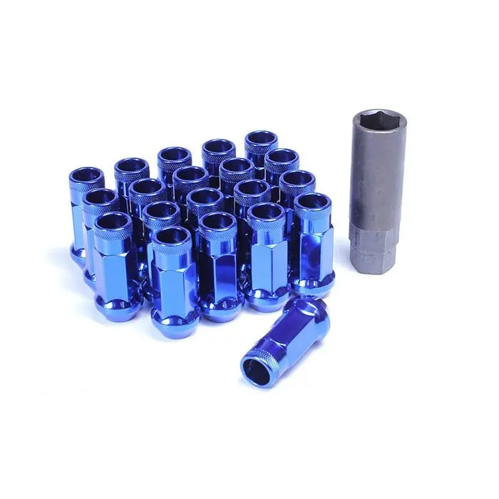 Muteki Sr48 Lug Nuts Open End - Blue 1