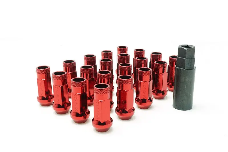 Muteki Sr48 Lug Nuts Open End - Red 1