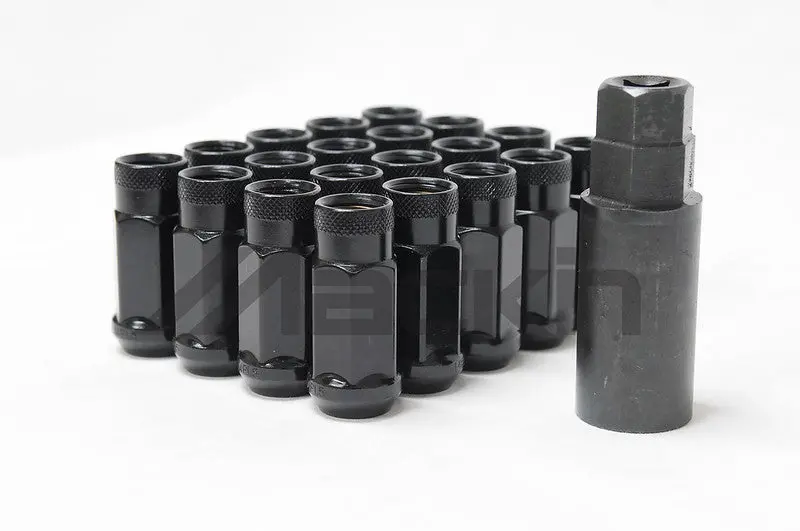 Monster Lug Forged Steel Lug Nut - 1/2"X20 - Black - 33004B 1