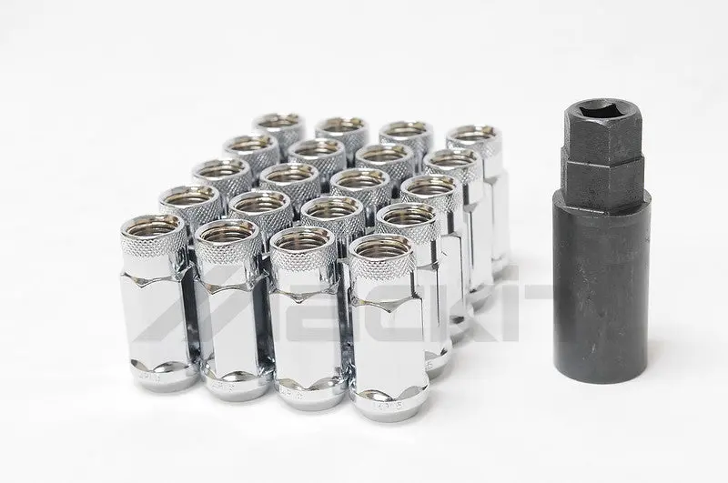 Monster Lug Forged Steel Lug Nut - M14x1.50 - Satin Silver - 33006Ss 1