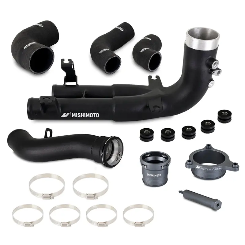Mishimoto 2021+ Bmw G8x M3/M4 Hot Side Intercooler Charge Pipe Kit - Mmicp-G80-21 1