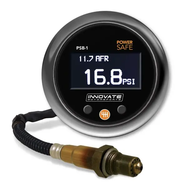 Innovate Motorsports Psb-1 Powersafe Boost & Wideband O2 Gauge Kit - 3892 1