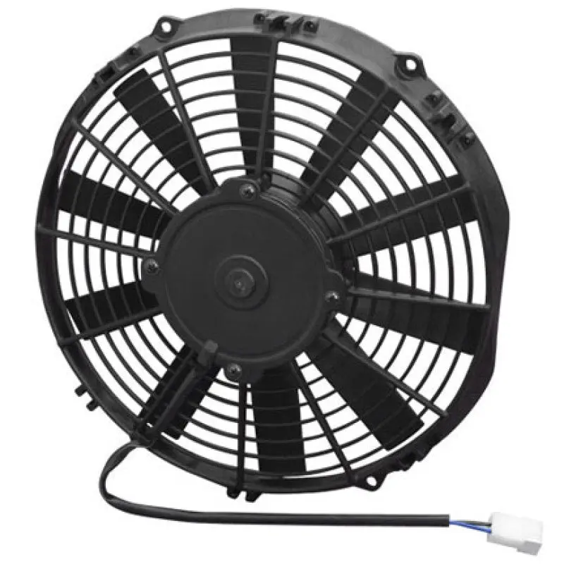 Spal 11.00" Inch Electric Fan Puller Style Medium Profile 962 Cfm 10 Straight Style Blades - 30101500 1