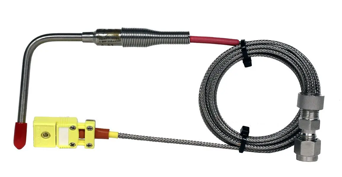 Innovate Motorsports K-Type Egt  Probe W/Type-K Connector & Hardware, 6 Ft. (Generic) - 3928 1