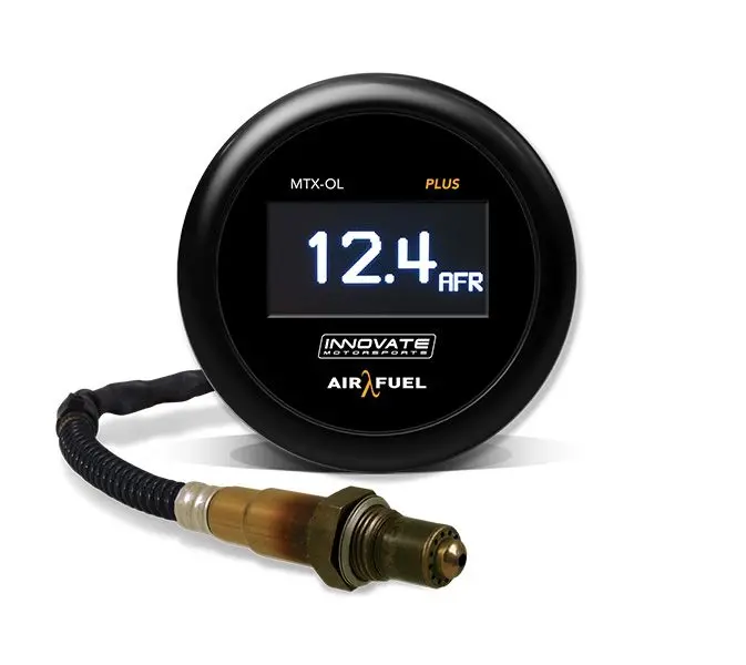 Innovate Motorsports Mtx-Ol Plus: Wideband Air/Fuel Oled Gauge, 8 Ft. Sensor Cable, & O2 Kit - 393500 1
