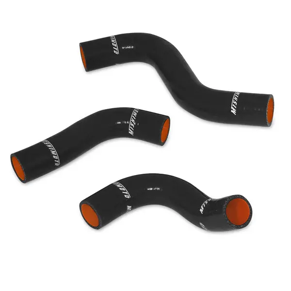 Mishimoto Silicone Radiator Hose Kit, Black - Mazda Miata 1990-1993 - Mmhose-Mia-90Bk 1