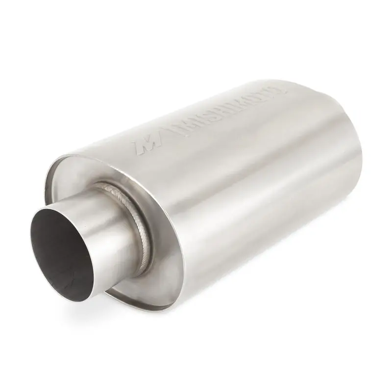 Mishimoto Universal Resonator With 2.5In Inlet/Outlet - Brushed - Mmexh-Res-25Br 1
