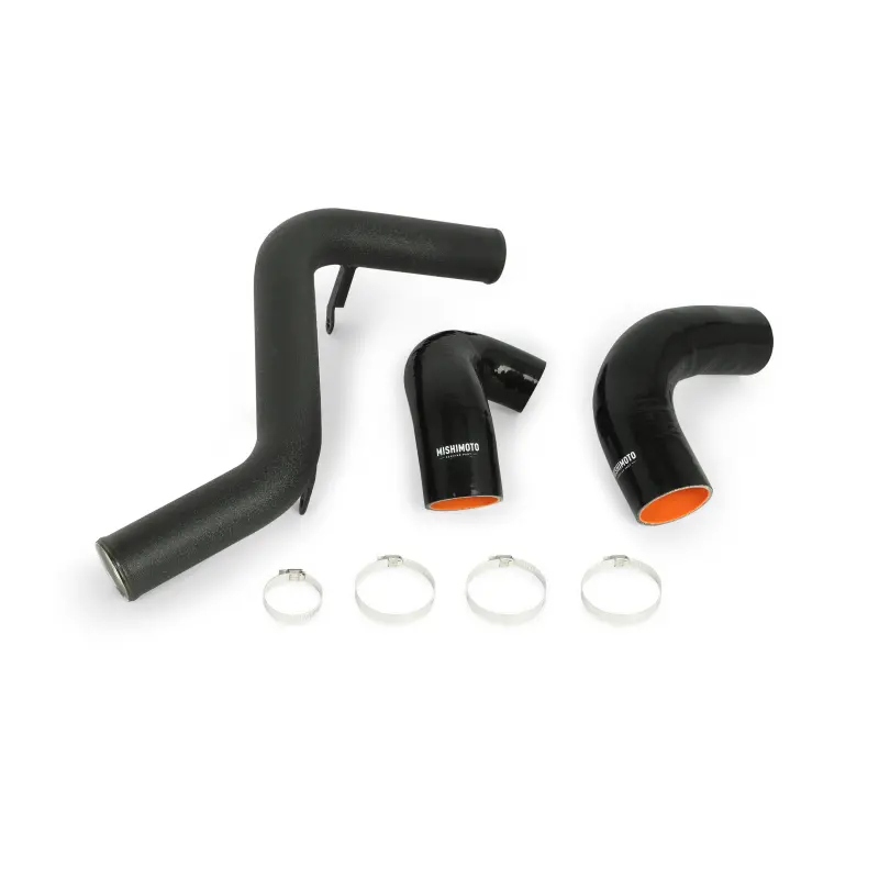 Mishimoto 2013+ Ford Focus St Hot Side Intercooler Pipe Kit - Wrinkle Black - Mmicp-Fost-13Hwbk 1