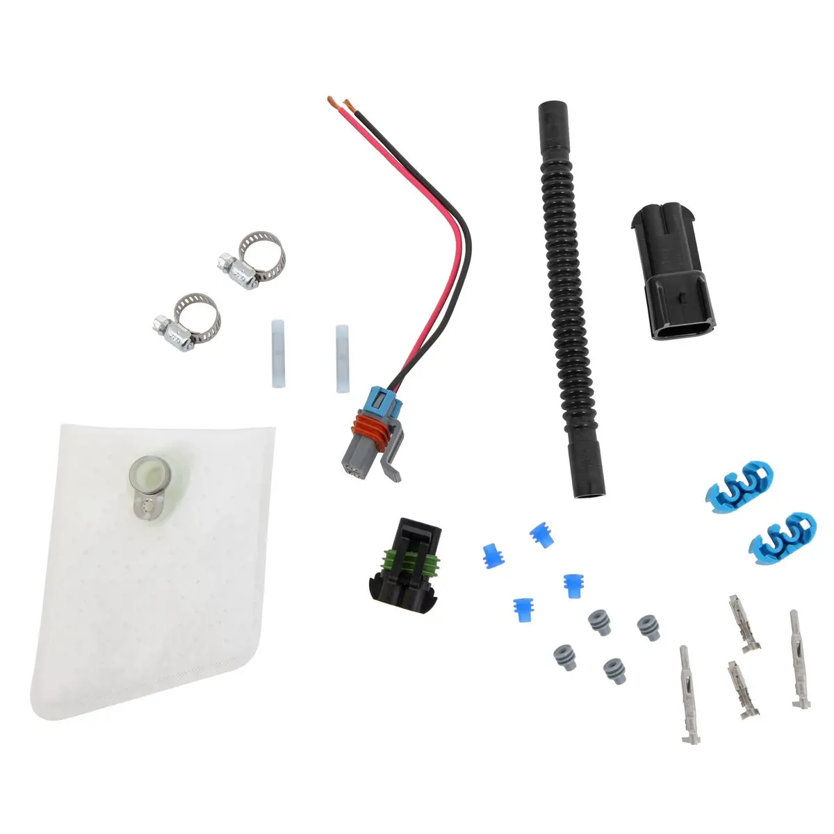 Walbro Install Kit For 450Lph, 525Lph, 535Lph Hellcat Fuel Pumps - 400-1168 1