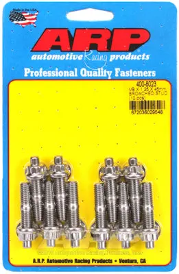 Arp Accessory Stud Kit  M8 X 1.25 X 45Mm, Broached (10Pcs) - 400-8023 1