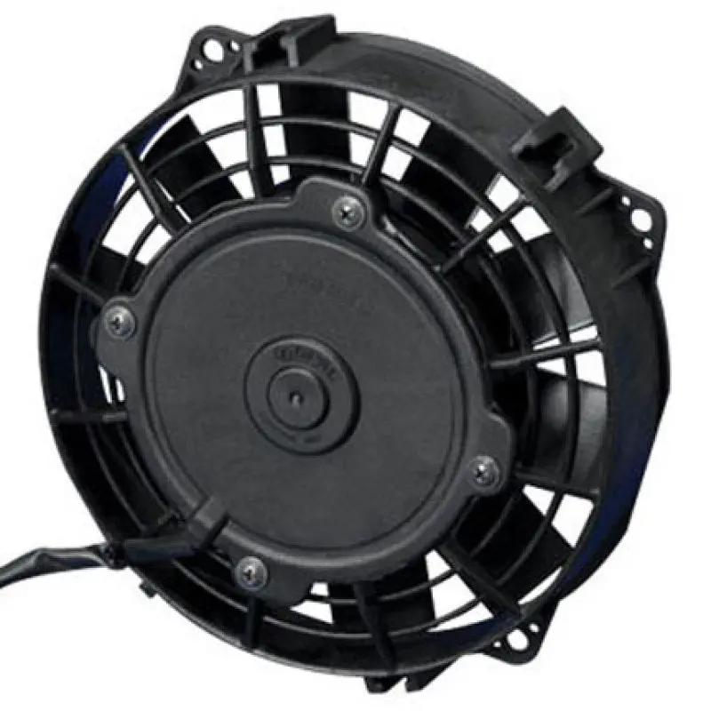 Spal 6.50" Inch Electric Fan Pusher Style Low Profile 301 Cfm 10 Straight Style Blades - 30100403 1