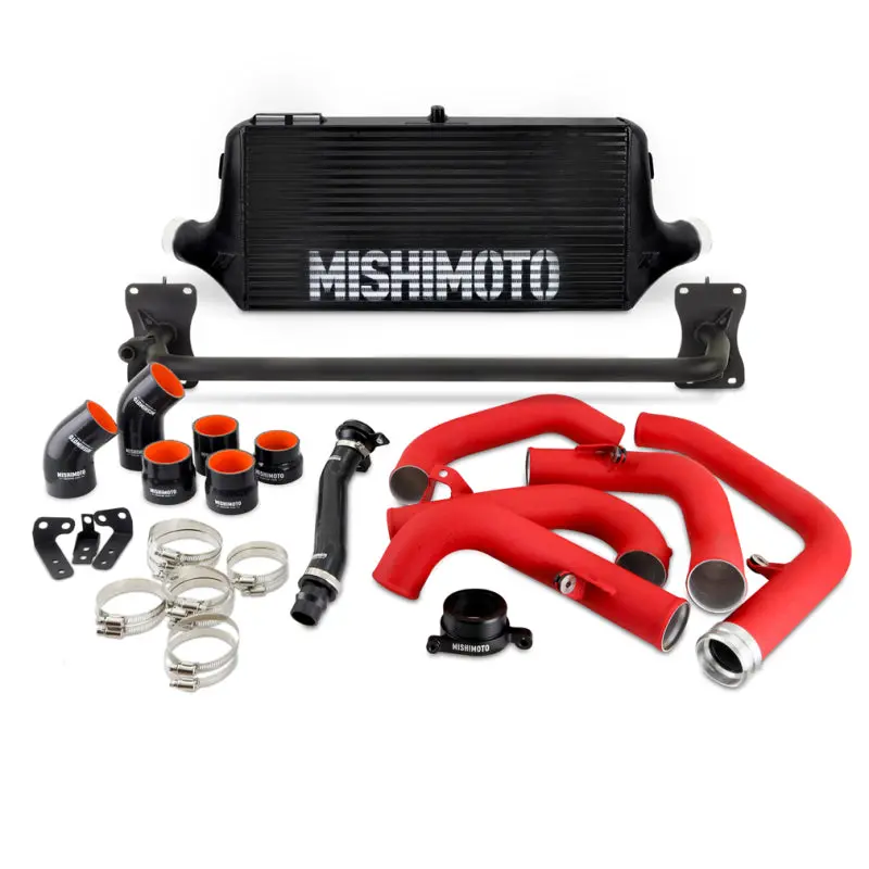 Mishimoto 2022+ Wrx Front Mount Intercooler Kit Bk Core Wrd Pipes - Mmint-Wrx-22Bkrd 1