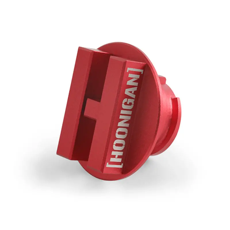 Mishimoto 05-16 Ford Mustang Hoonigan Oil Filler Cap - Red - Mmofc-Mus2-Hoonrd 1