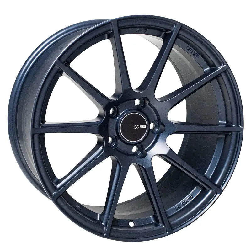 Enkei Ts10 18X9.5 35Mm Offset 5X114.3 Bolt Pattern 72.6Mm Bore Dia Matte Blue Wheel - 499-895-6535Mb 1