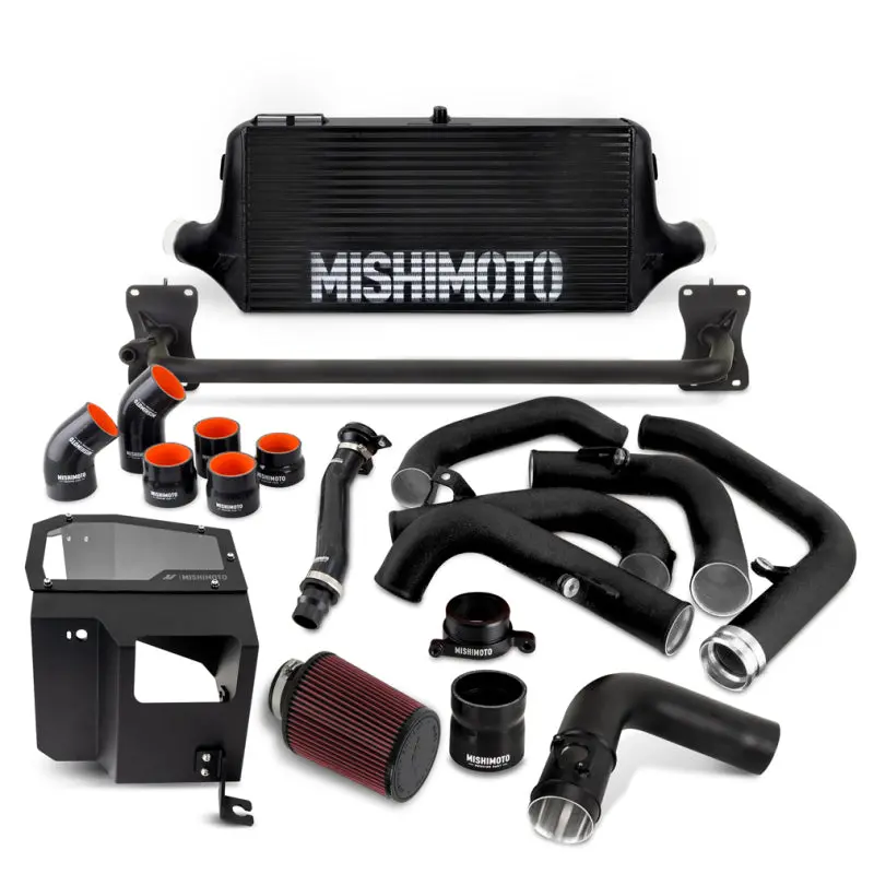 Mishimoto 2022+ Wrx Intercooler Kit W/ Intake Bk Core Bk Pipes - Mmint-Wrx-22Aibkbk 1
