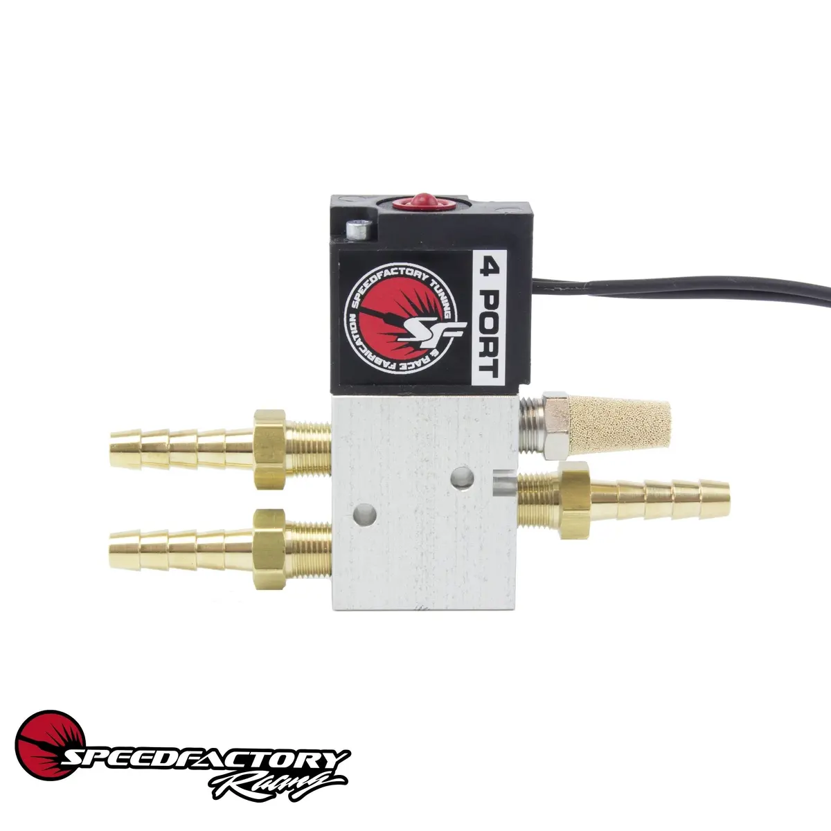 Speedfactory Racing 4-Port Boost Control Solenoid Kit (External Wastegates Only) - 4-Port Solenoid Only - Sf-01-052 1