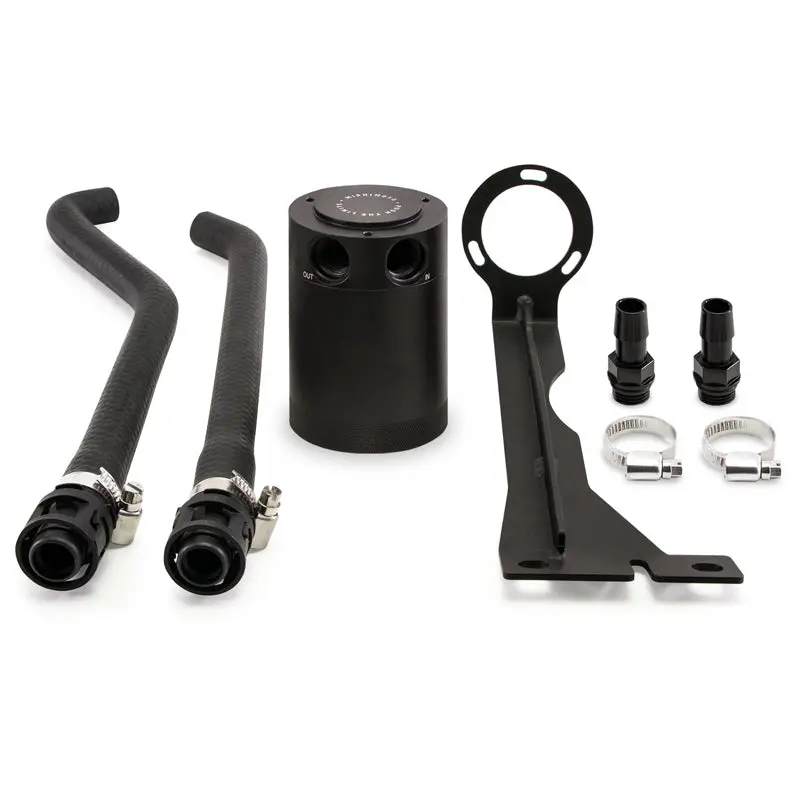 Mishimoto 2014+ Ford Fiesta St Baffled Oil Catch Can Kit - Black - Mmbcc-Fist-14Pbe 1
