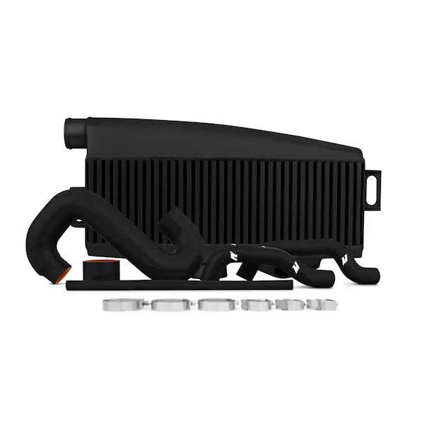 Mishimoto Subaru Wrx/Sti 2001-2007 Performance Black Top-Mount Intercooler W/ Black Hoses - Mmtmic-Wrx-01Bkbk 1