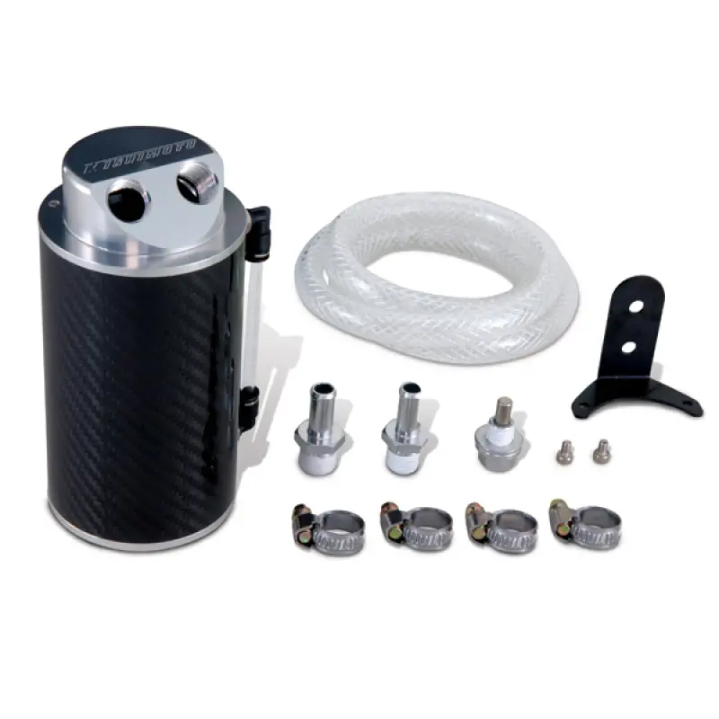 Mishimoto Carbon Fiber Oil Catch Can 10Mm Fittings - Mmocc-Cf 1