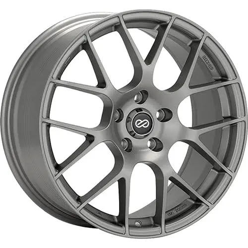 Enkei Raijin 18X8 45Mm Offset 5X114.3 Bolt Pattern 72.6 Bore Dia Gray Wheel - 467-880-6545Gm 1