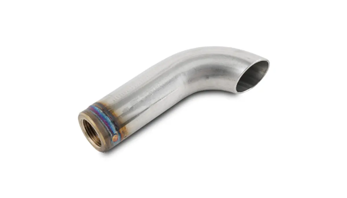 Vibrant J Style O2 Sensor Stainless Steel Weld On Bung; Size: M18 X 1.5 Thread  - 1192 1