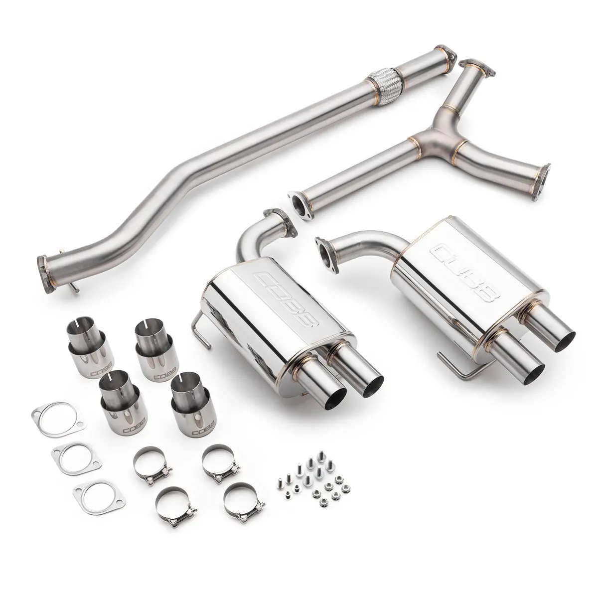 Cobb Tuning  Stainless Steel 3" Cat-Back Exhaust - Subaru Wrx 2022+ - 516100 1