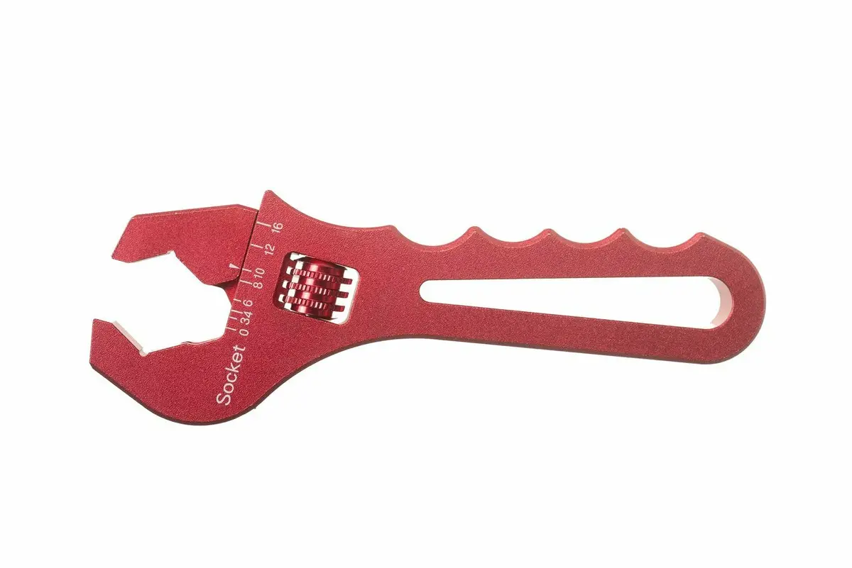 Redhorse Performance -3An To -16An Adjustable Wrench - Red - 5316-3 1