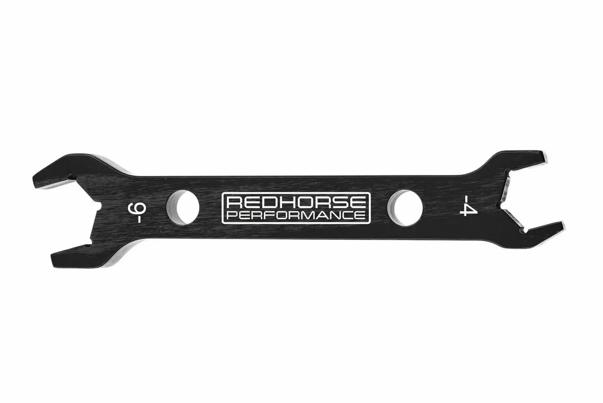 Redhorse Performance Double-Ended Aluminum An Wrench -4An To -6An - Black - 5468-04-2 1