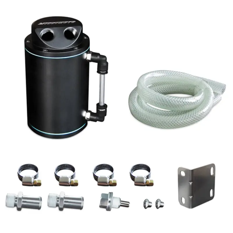 Mishimoto Universal Black Oil Catch Can - Mmocc-Rb 1