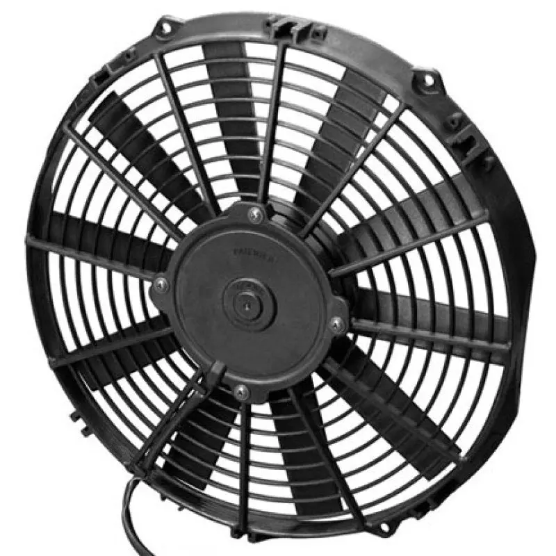 Spal 12.00" Inch Electric Fan Pusher Style Low Profile 861 Cfm 10 Straight Style Blades - 30100384 1
