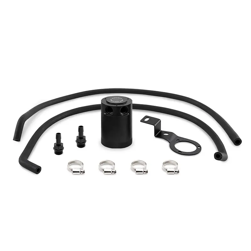Mishimoto 15-21 Subaru Wrx Pvc Side Baffled Oil Catch Can - Black - Mmbcc-Wrx-15Pbe 1