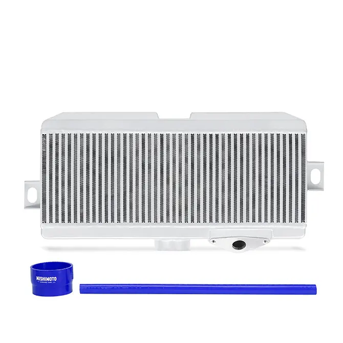 Mishimoto Subaru Sti 2008-2021 Performance Tmic, Silver Cooler, Blue Hoses - Mmtmic-Sti-08Slbl 1
