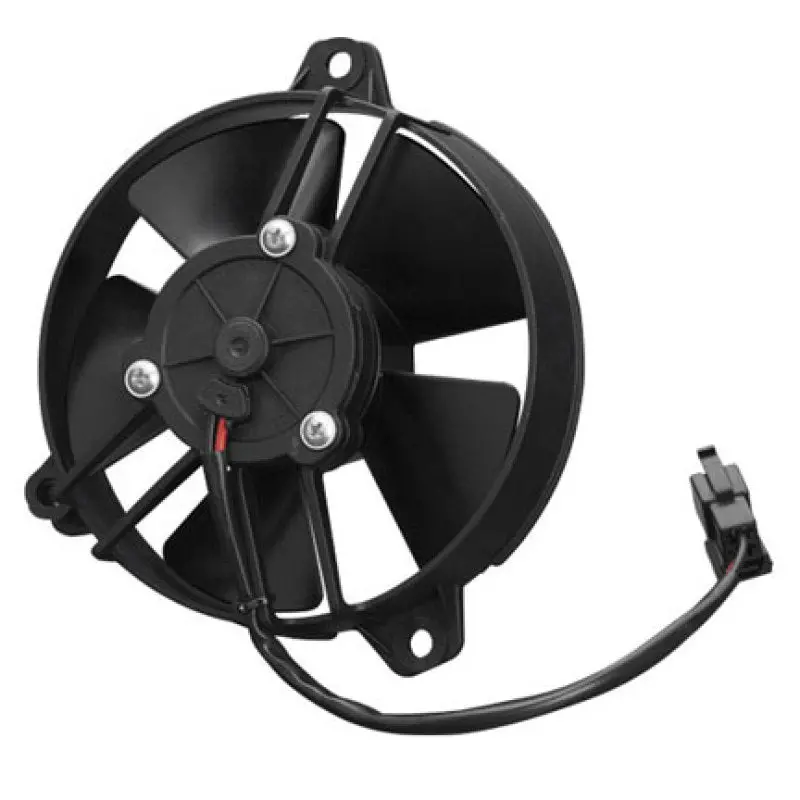 Spal 5.20" Inch Electric Fan Pusher Style Low Profile 307Cfm 5 Paddle Style Blades - 30103013 1
