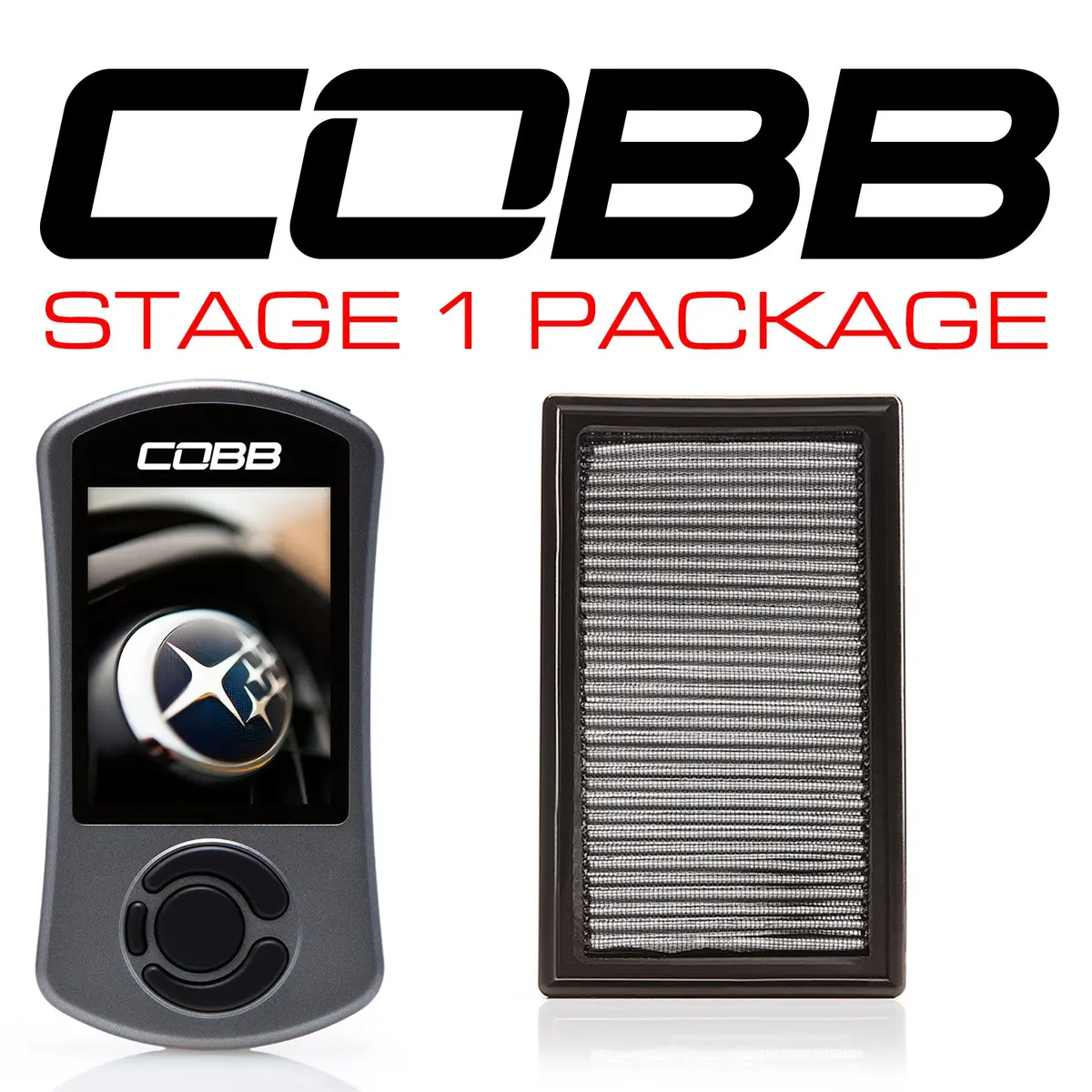 Cobb Tuning Subaru 06-07 Wrx, 04-07 Sti, 04-06 Fxt Stage 1 Power Package W/V3 - 613X01 1