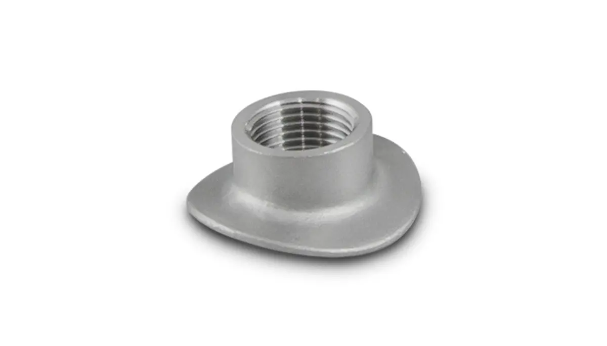 Vibrant Saddle Style Stainless Steel Weld On O2 Sensor Bung  - 1188 1
