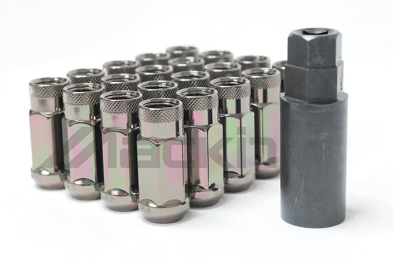 Monster Lug Forged Steel Lug Nut - M14x1.50 - Titanium - 33006T 1