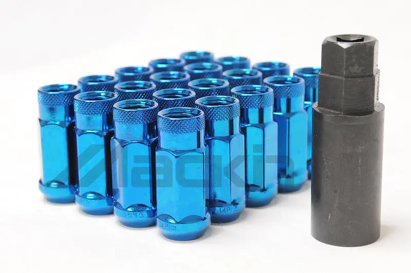 Monster Lug Forged Steel Lug Nut - M14x1.50 - Blue - 33006U 1
