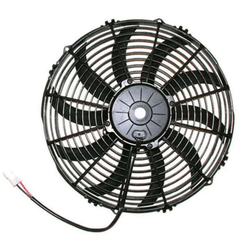 Spal 13.00" Electric Fan Pusher Style High Performance 1682Cfm 10 Blade Curved Style Blade - 30102045 1